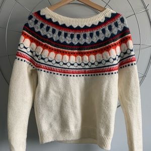 Gap fair isle sweater